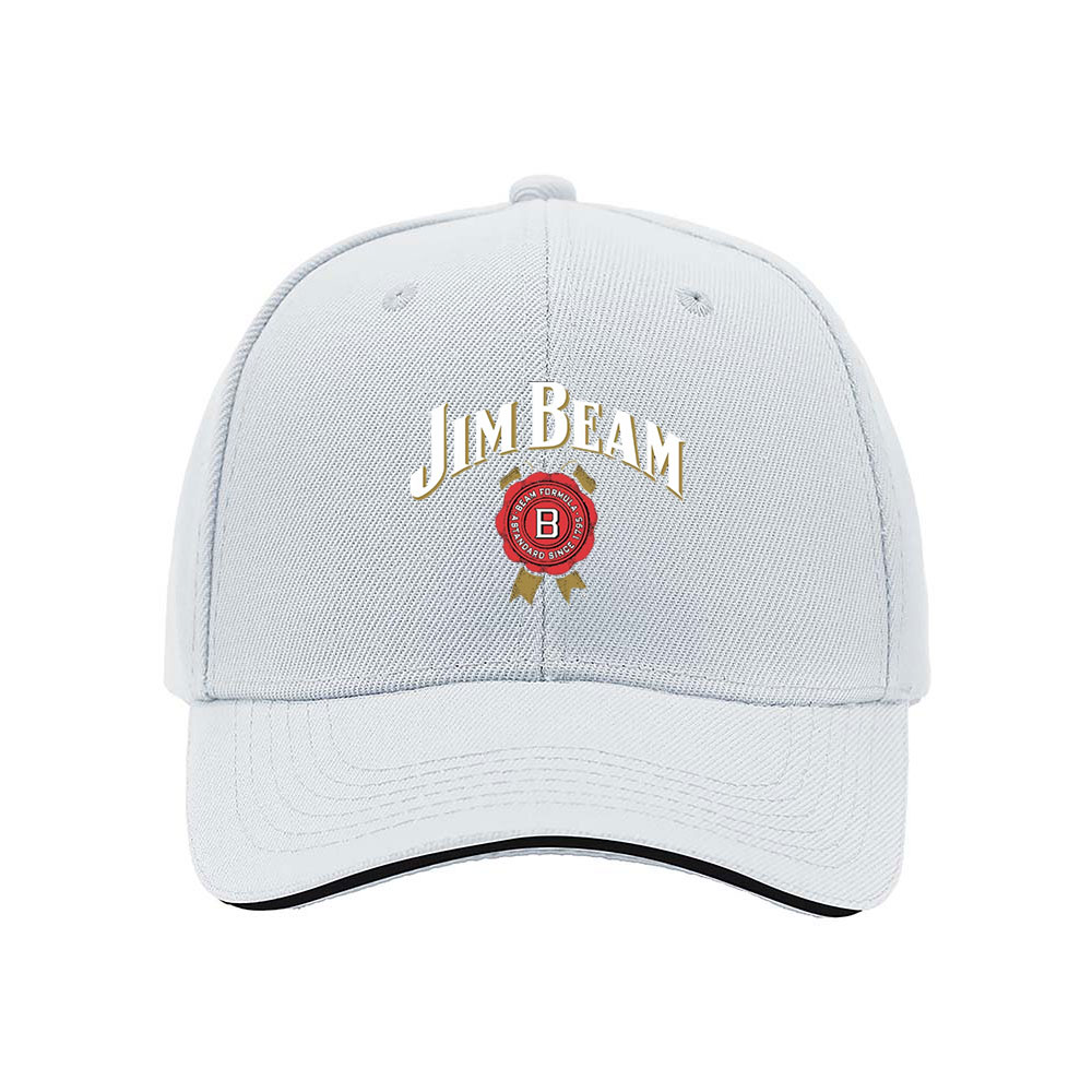 Jim Beam Logo Men's Baseball Cap Black Embroidered Hat Gift - Image 5