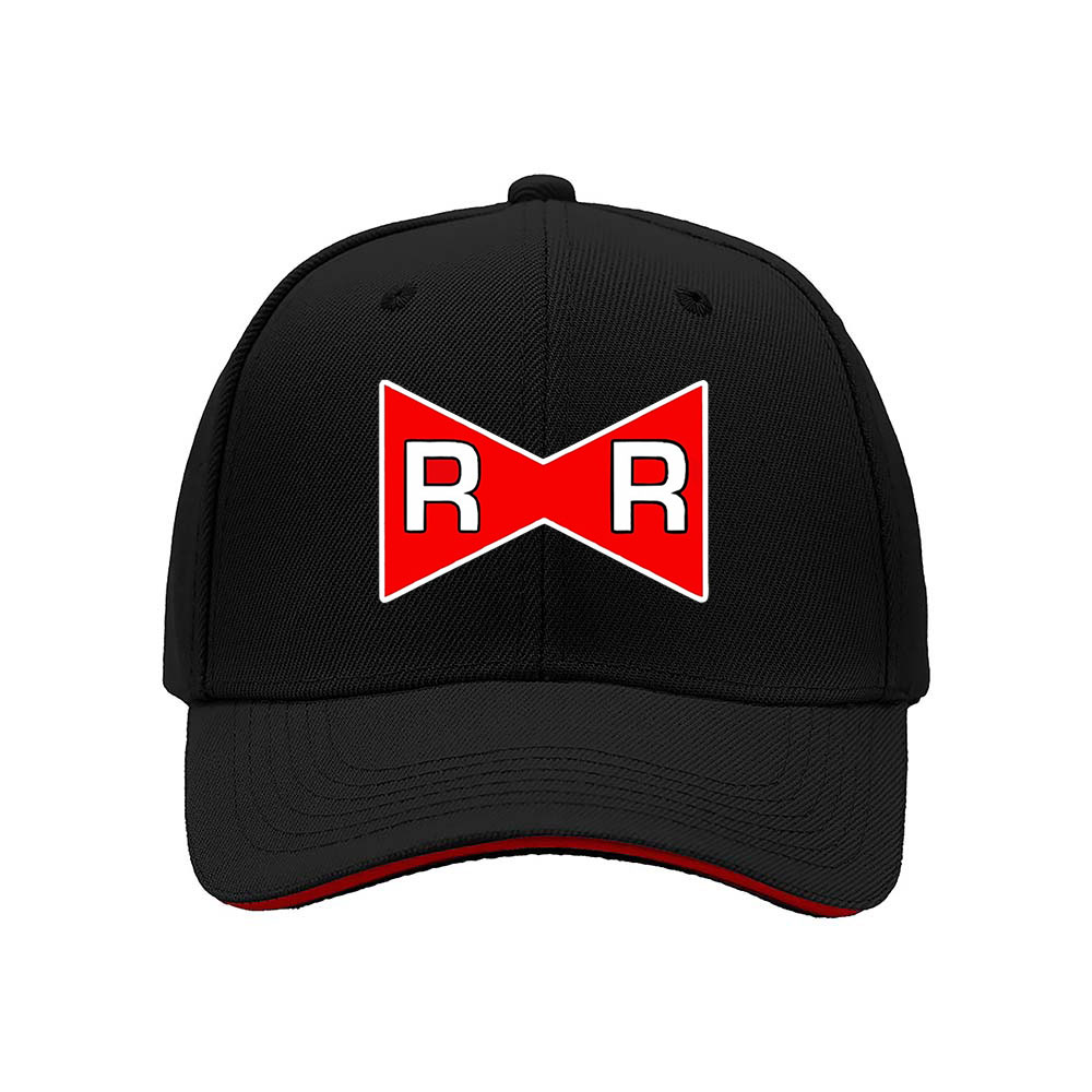 Team Rocket Logo Men's Baseball Cap Red Black Design Gift for Fans