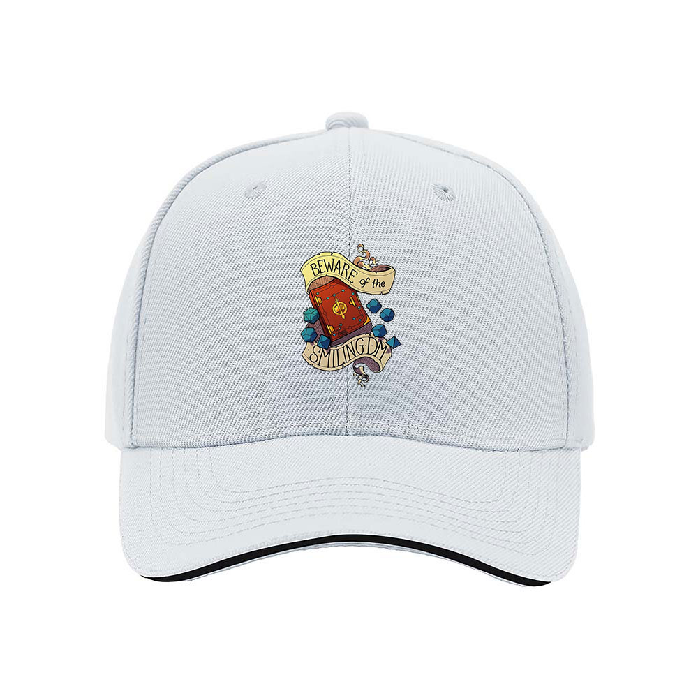 Beware of the Smiling Cat Embroidered Baseball Cap for Men Women - Image 5