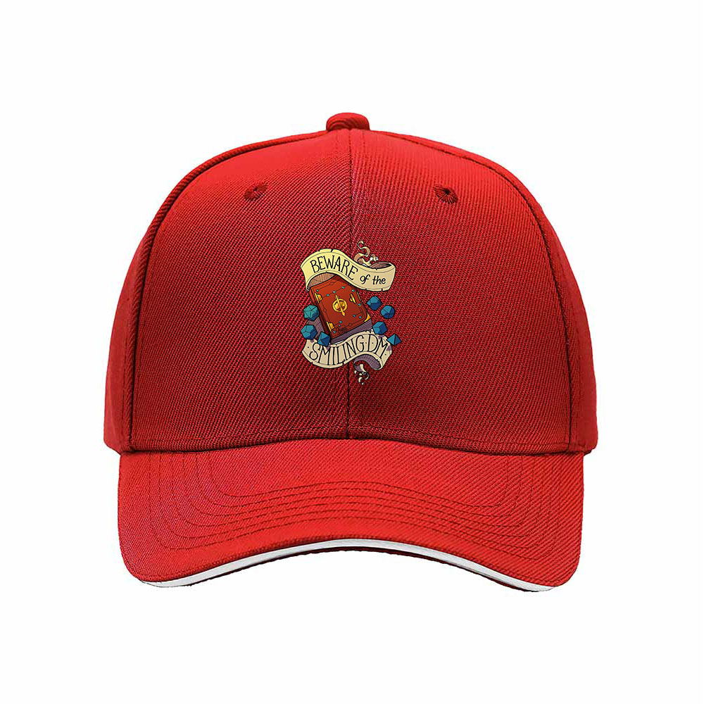 Beware of the Smiling Cat Embroidered Baseball Cap for Men Women - Image 6