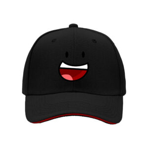 Smiling Face Baseball Cap Men's Women's Gift Hat Fun Emoji Design