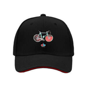 3D Bicycle Print Men's Baseball Cap Gift for Cyclists
