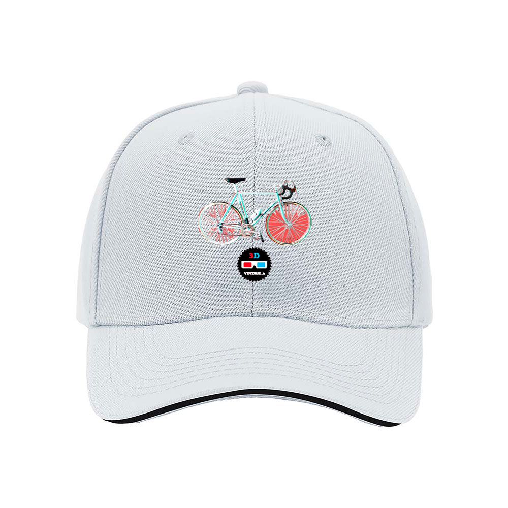 3D Bicycle Print Men's Baseball Cap Gift for Cyclists - Image 5