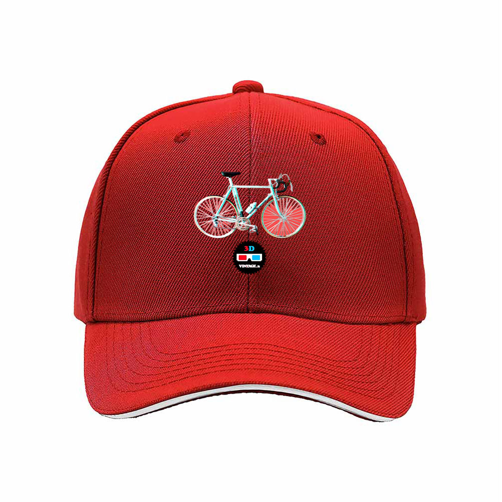 3D Bicycle Print Men's Baseball Cap Gift for Cyclists - Image 6