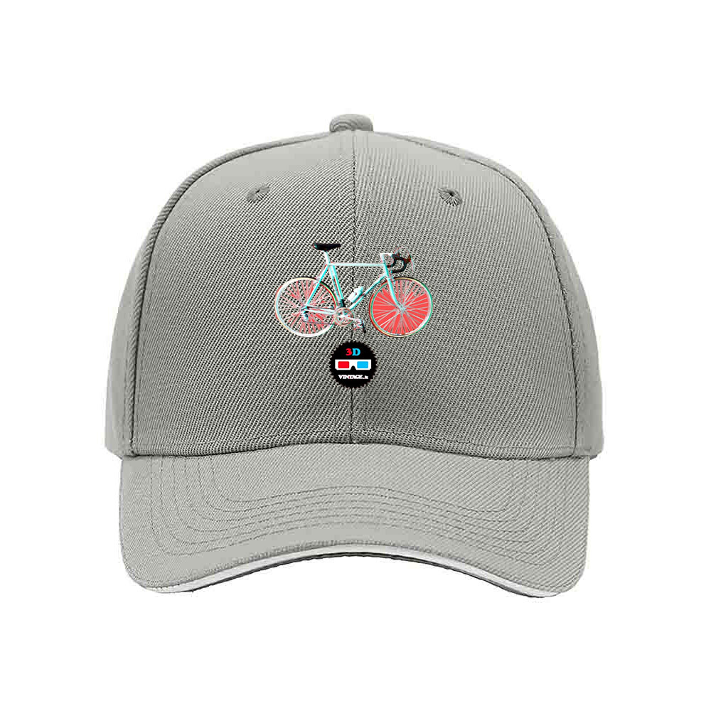 3D Bicycle Print Men's Baseball Cap Gift for Cyclists - Image 7