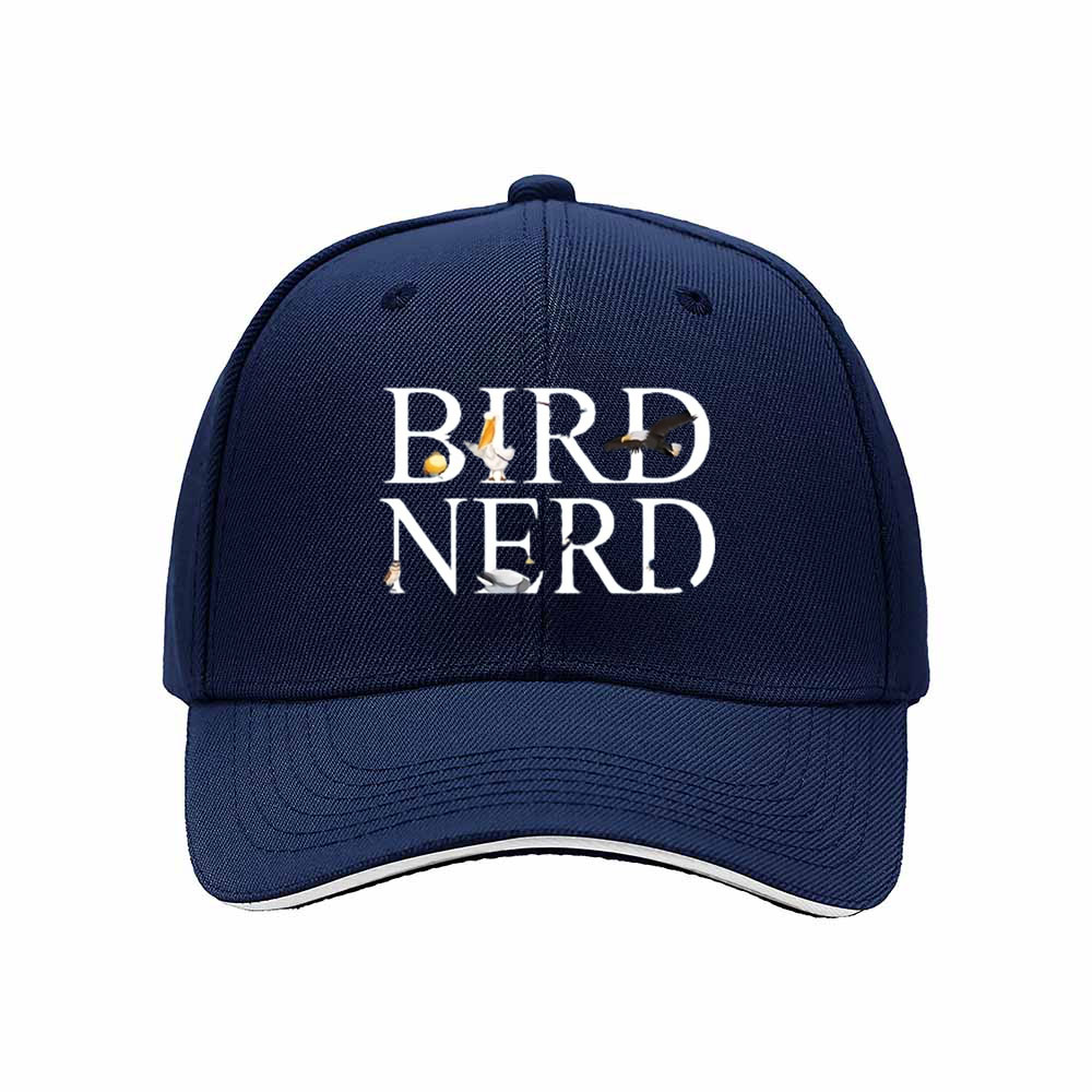 Bird Nerd Baseball Cap for Men Women Bird Watching Gift Hat - Image 2