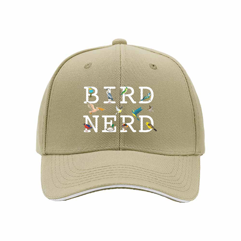 Bird Nerd Embroidered Baseball Cap Men Women Gift Hat - Image 4