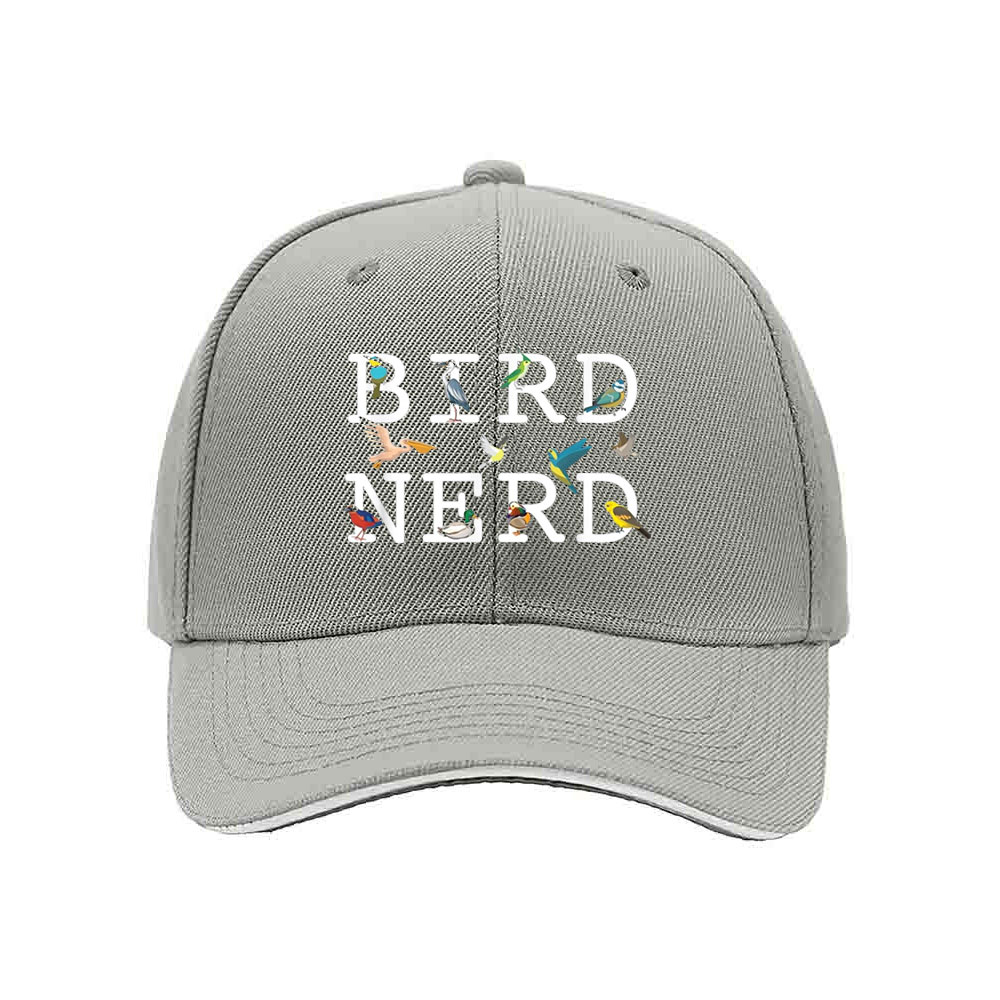 Bird Nerd Embroidered Baseball Cap Men Women Gift Hat - Image 7