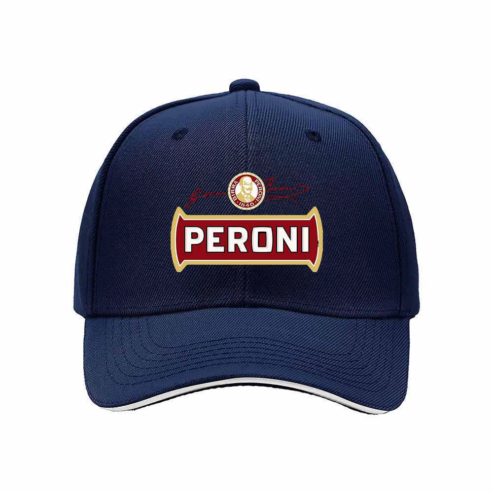 Peroni Beer Logo Baseball Cap Men's Women's Gift Hat - Image 2