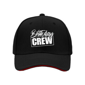 Birthday Crew Baseball Cap for Men Women Party Gift Hat