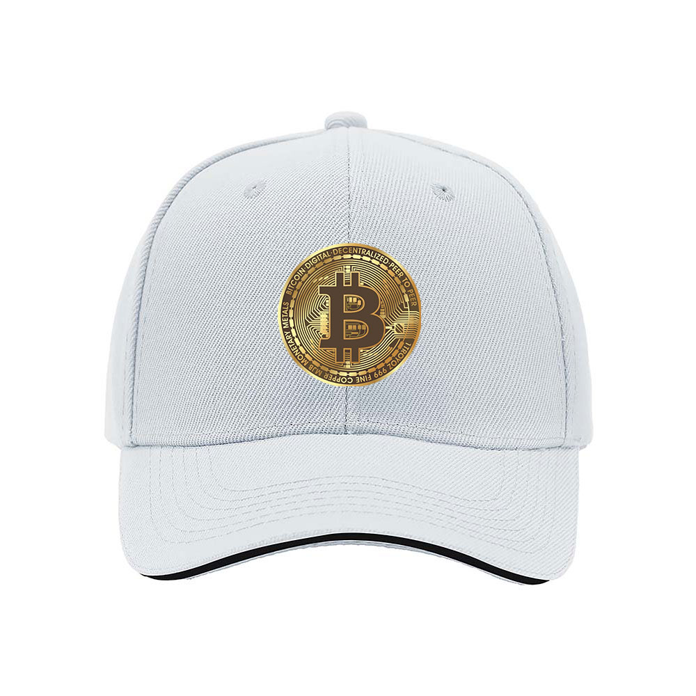 Bitcoin Gold Logo Men's Baseball Cap Gift for Crypto Fans - Image 5
