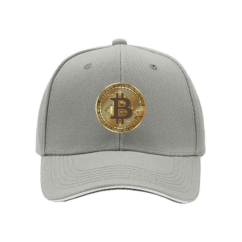 Bitcoin Gold Logo Men's Baseball Cap Gift for Crypto Fans - Image 7