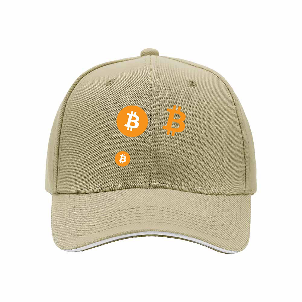 Bitcoin Logo Men's Baseball Cap Gift for Crypto Fans - Image 4