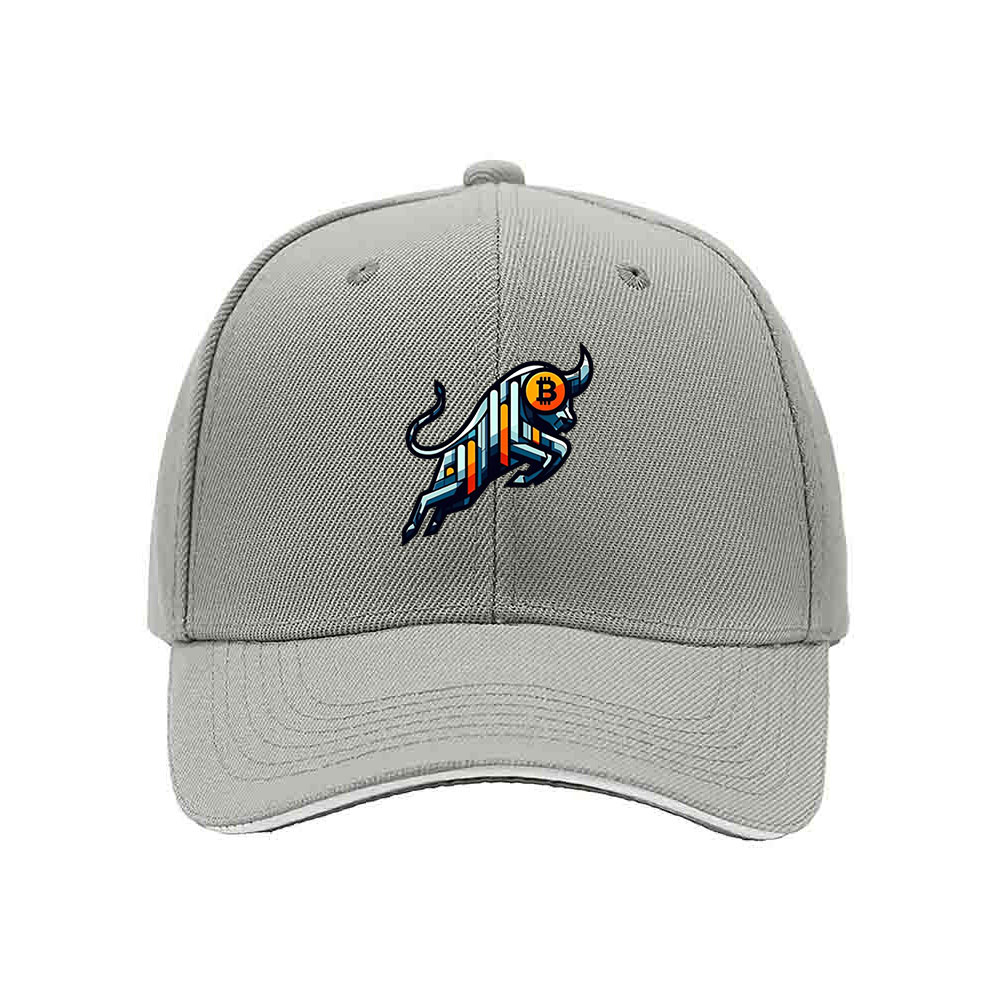 Bitcoin Bull Men's Baseball Cap Fashion Gift for Crypto Enthusiasts - Image 7