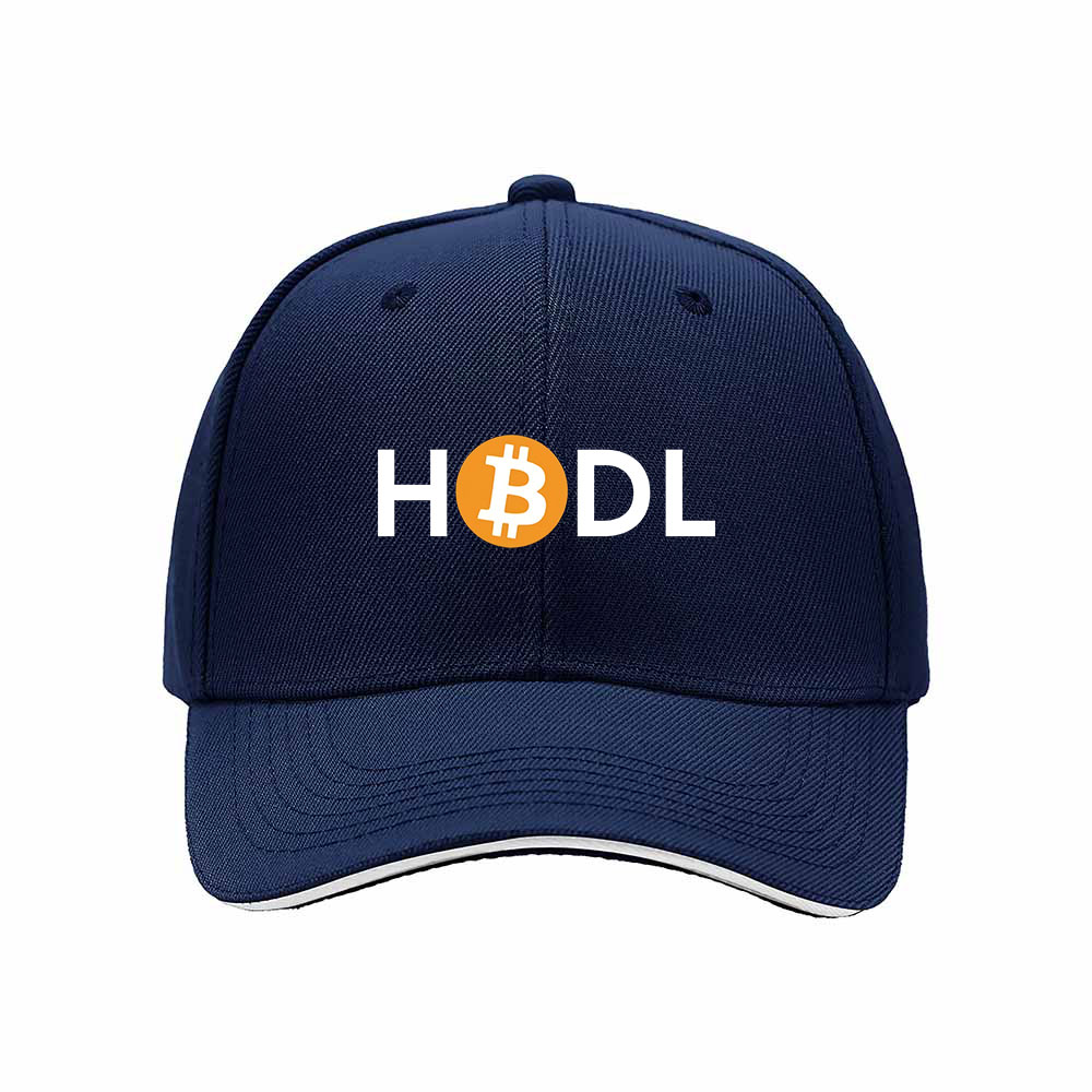 HODL Bitcoin Crypto Men's Baseball Cap Gift for Crypto Fans - Image 2