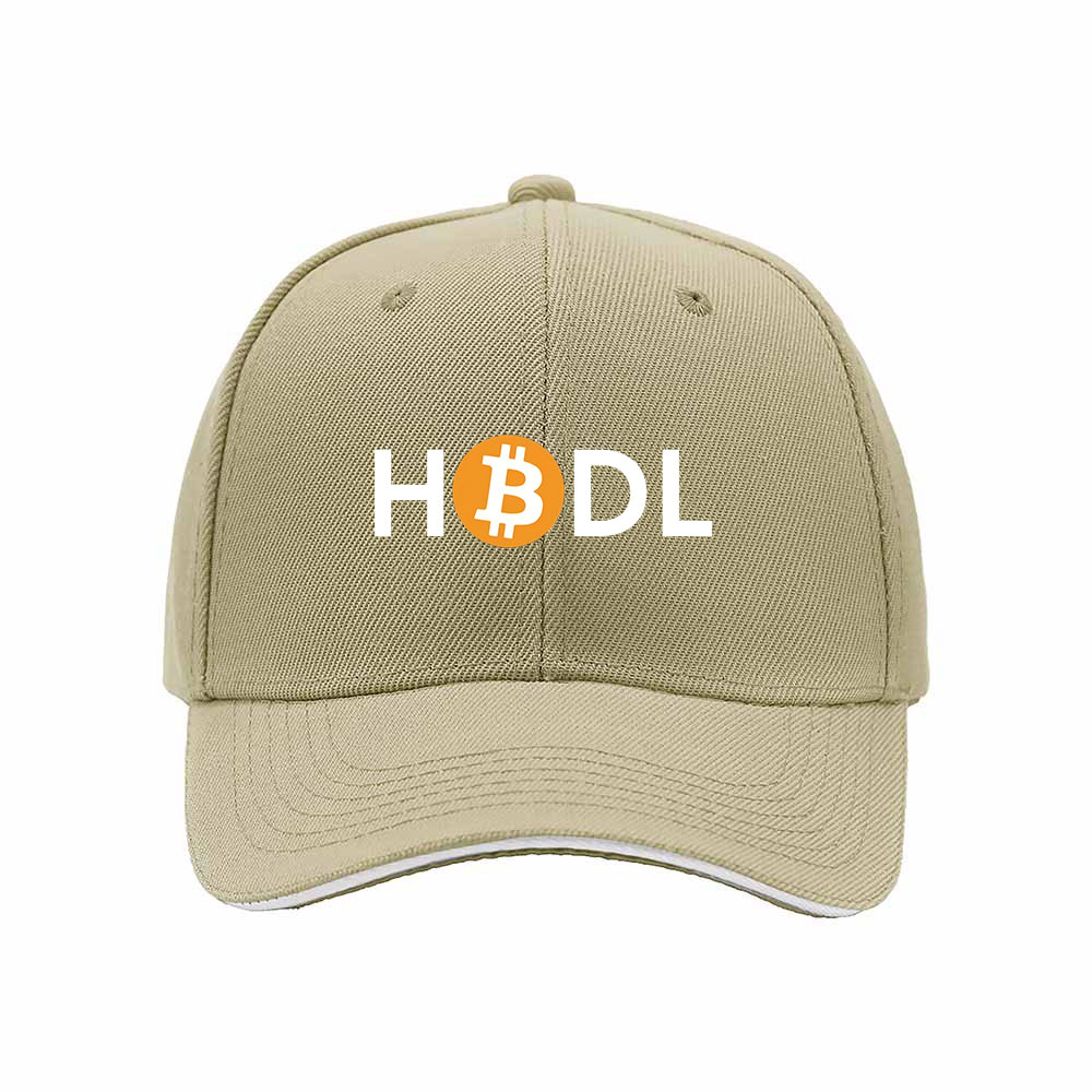 HODL Bitcoin Crypto Men's Baseball Cap Gift for Crypto Fans - Image 4