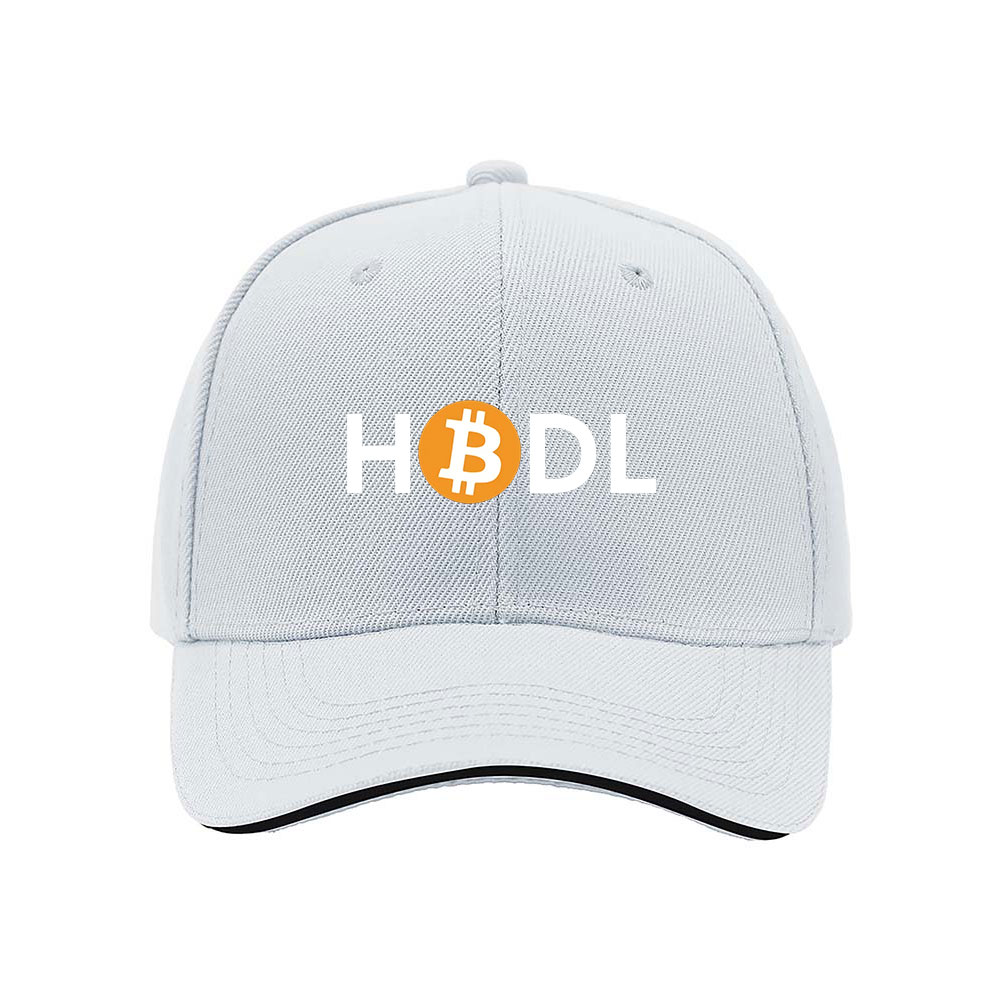 HODL Bitcoin Crypto Men's Baseball Cap Gift for Crypto Fans - Image 5