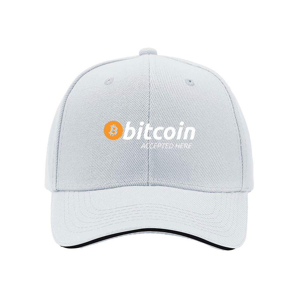 Bitcoin Accepted Here Baseball Cap Men Women Gift Crypto Fashion Hat - Image 5