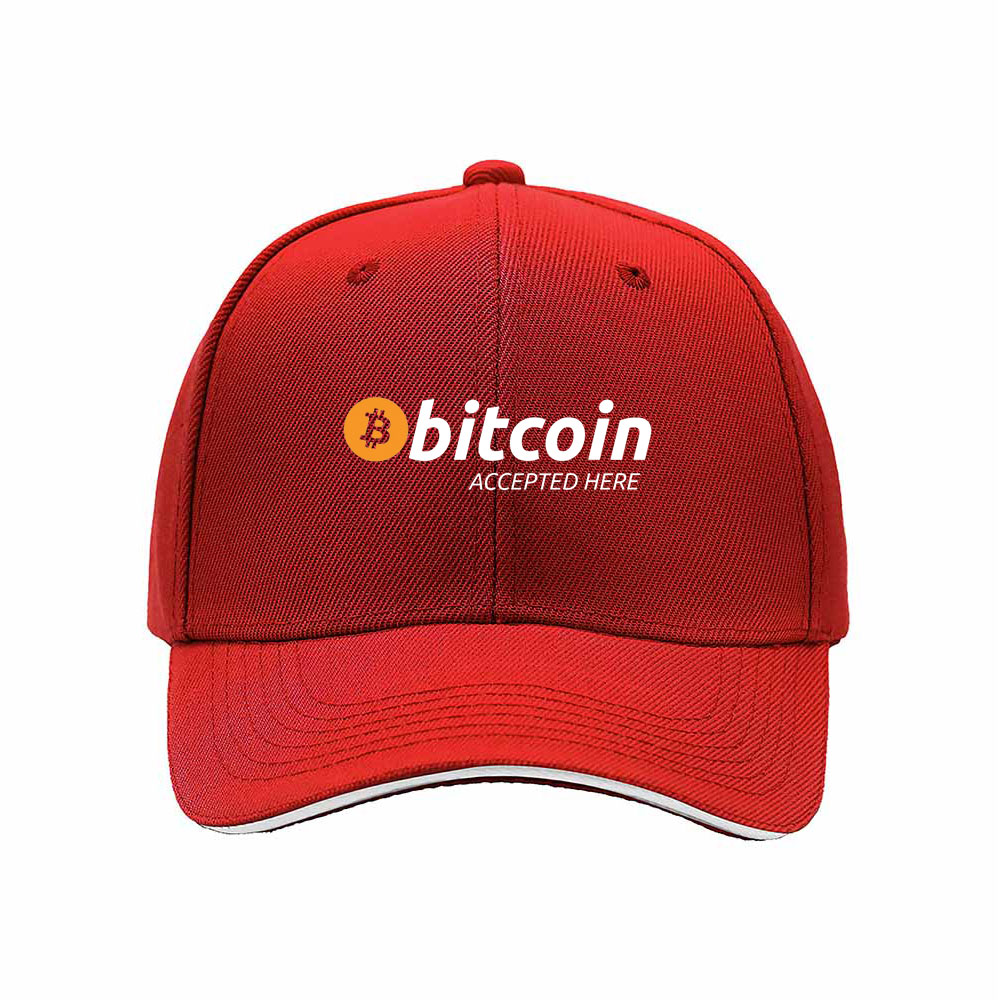 Bitcoin Accepted Here Baseball Cap Men Women Gift Crypto Fashion Hat - Image 6