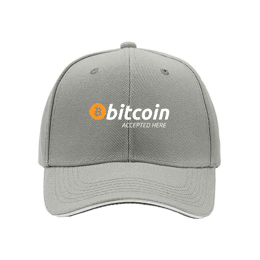 Bitcoin Accepted Here Baseball Cap Men Women Gift Crypto Fashion Hat - Image 7