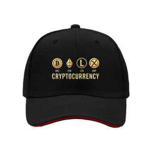 Cryptocurrency Bitcoin Ethereum Cap Men's Baseball Hat Gift