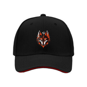 Fox Logo Baseball Cap Men's Women's Casual Hat Gift Outdoor Fashion