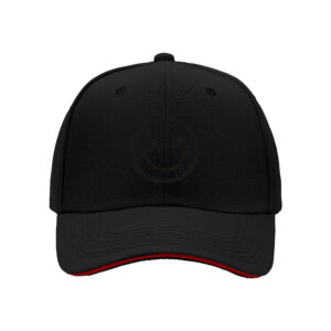 Black Smile Face Baseball Cap Men's Women's Gift Hat Fashion Accessory
