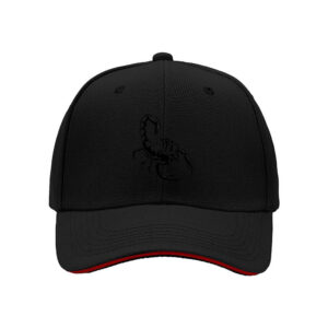 Black Scorpion Embroidered Baseball Cap Men's Women's Gift Outdoor Fashion Hat