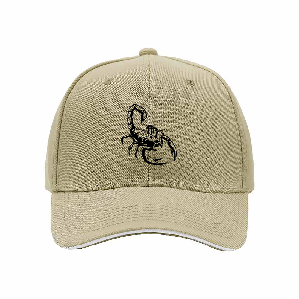 Black Scorpion Embroidered Baseball Cap Men's Women's Gift Outdoor Fashion Hat - Image 4