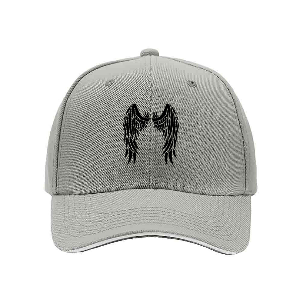 Black Wings Embroidered Baseball Cap for Men Women Casual Gift Wear - Image 7