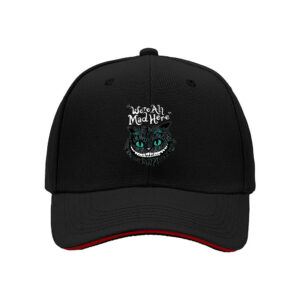 We're All Mad Here Cheshire Cat Baseball Cap Men Women Gift