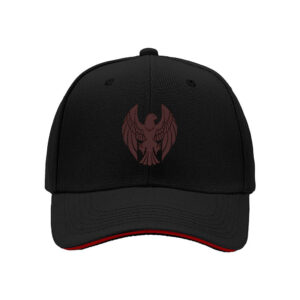 Black Eagle Print Baseball Cap Men's Women's Gift Outdoor Style