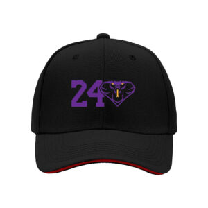 24 Purple Snake Logo Baseball Cap Men's Women's Gift Hat