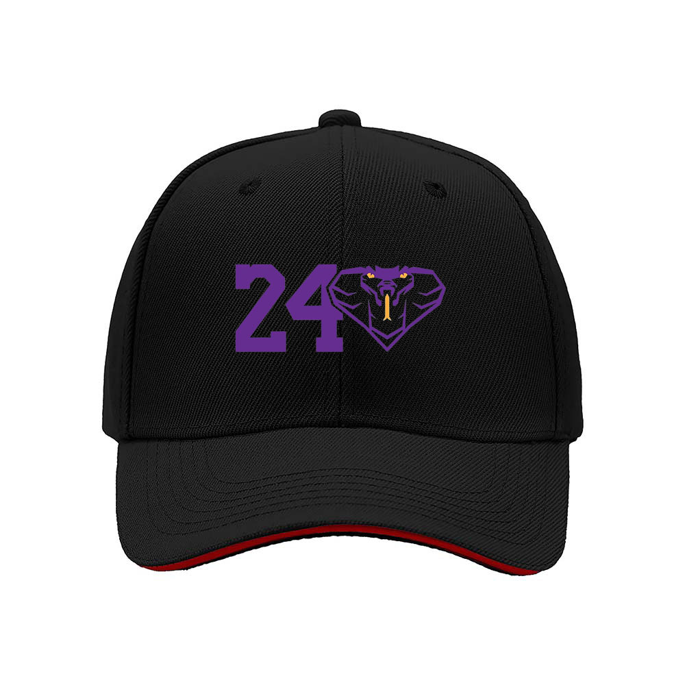 24 Purple Snake Logo Baseball Cap Men's Women's Gift Hat