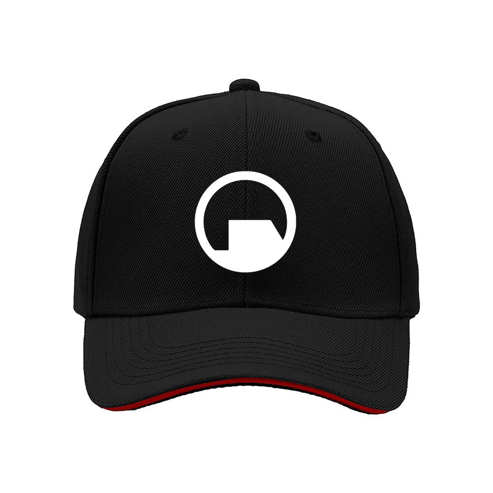 Black Baseball Cap with White Logo Design for Men and Women Casual Wear Gift