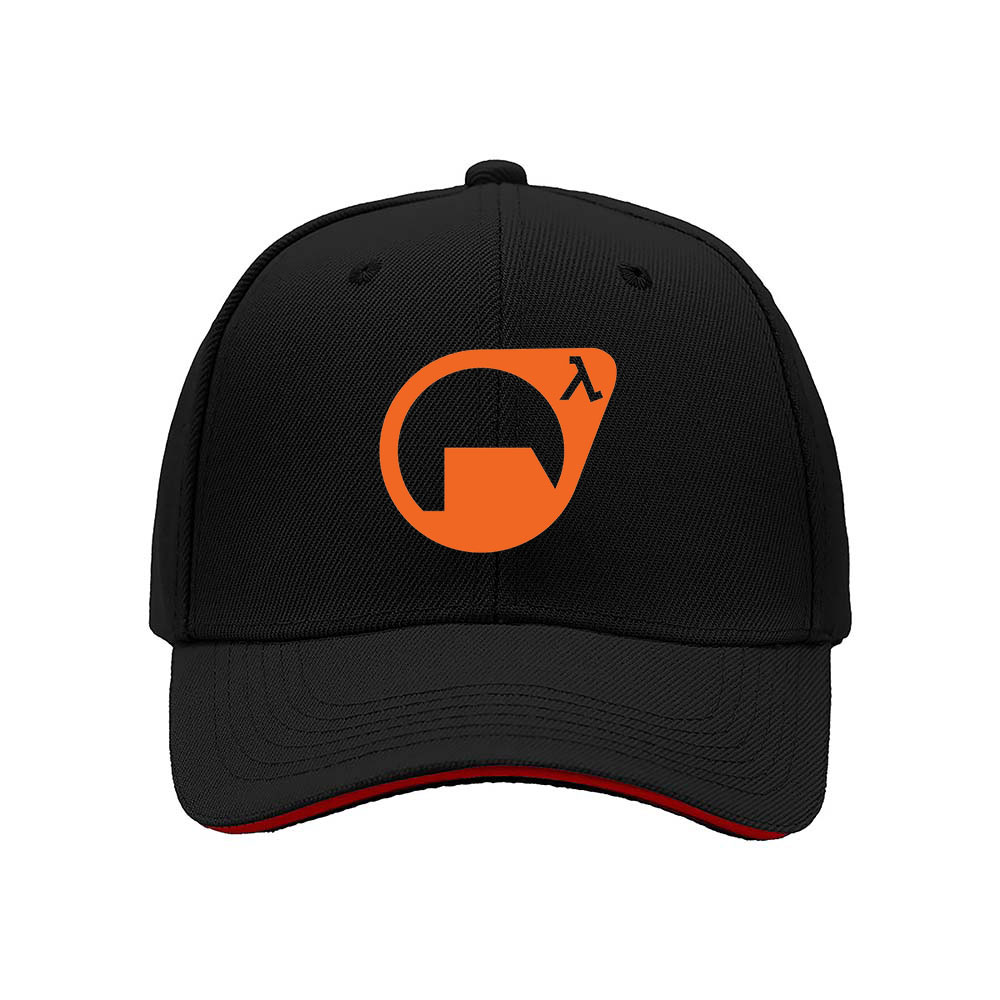 Orange Lambda Logo Men's Baseball Cap Fashion Gift Hat