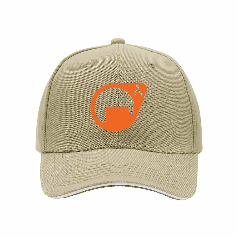 Orange Lambda Logo Men's Baseball Cap Fashion Gift Hat - Image 4
