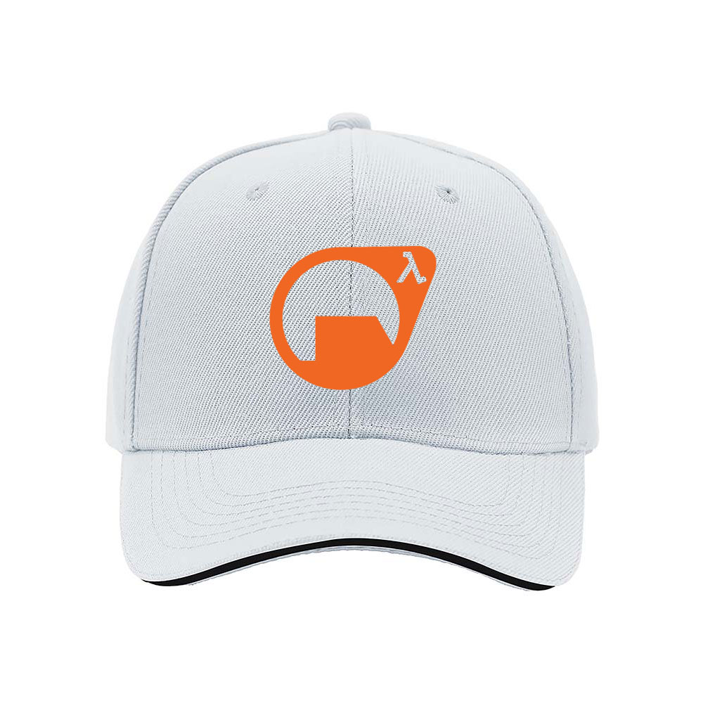 Orange Lambda Logo Men's Baseball Cap Fashion Gift Hat - Image 5