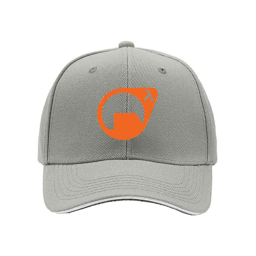 Orange Lambda Logo Men's Baseball Cap Fashion Gift Hat - Image 7