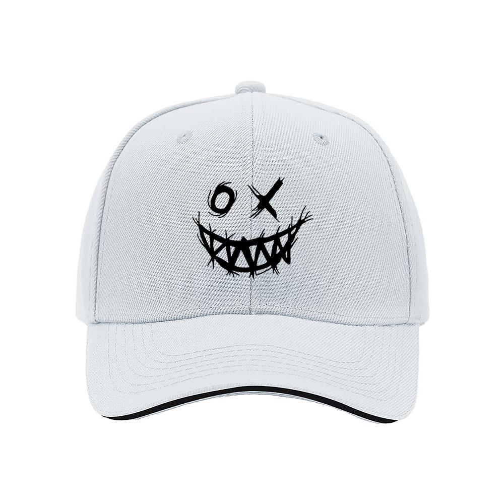 Black Smile Face Baseball Cap for Men Women Casual Gift Hat - Image 5