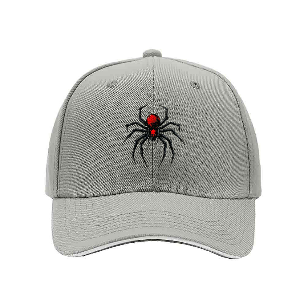 Black Spider Embroidered Baseball Cap Men Women Gift Hat - Image 7