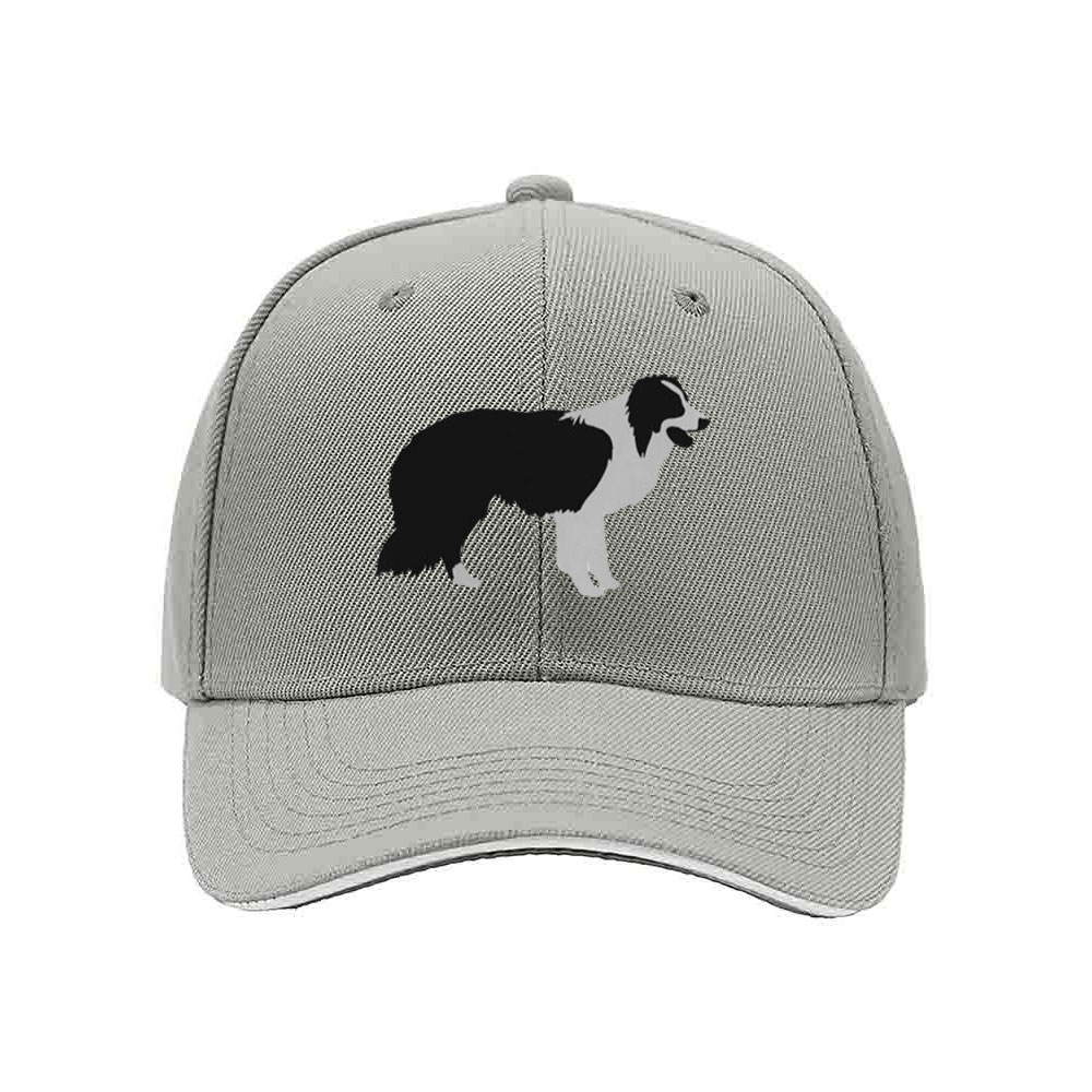Border Collie Dog Print Men's Baseball Cap Gift for Dog Lovers - Image 7