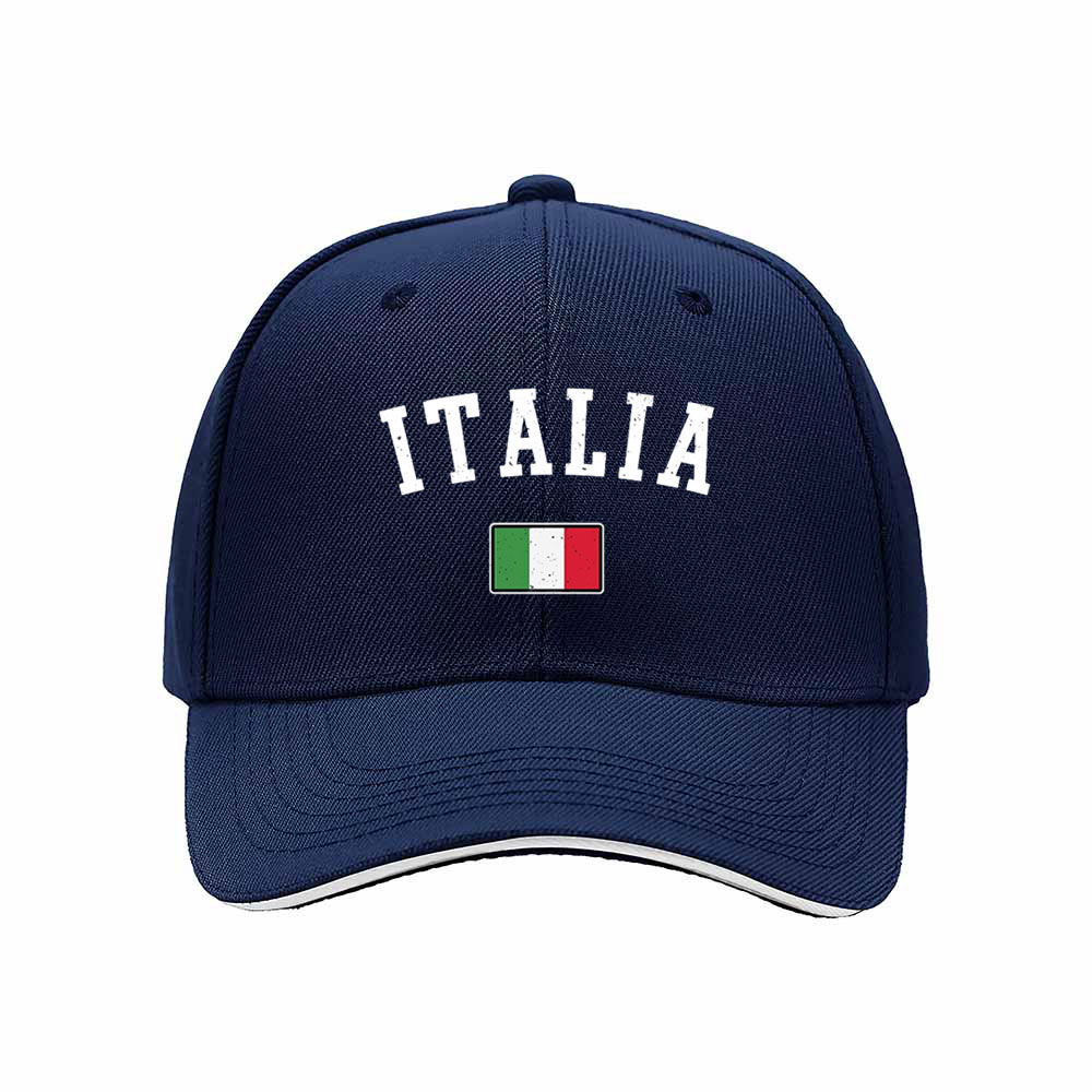Italia Flag Baseball Cap Men Women Italy Pride Hat Gift - Image 2