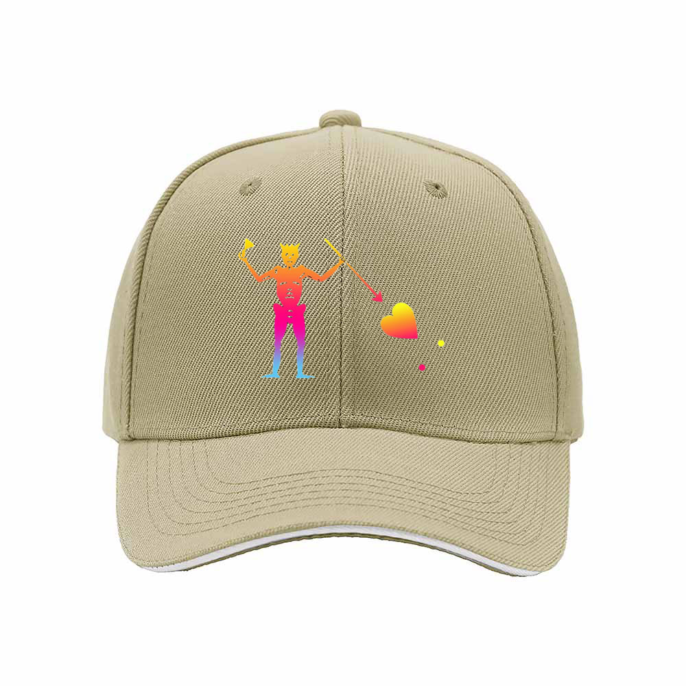 Colorful Cupid Figure Baseball Cap Men's Women's Gift Hat - Image 4