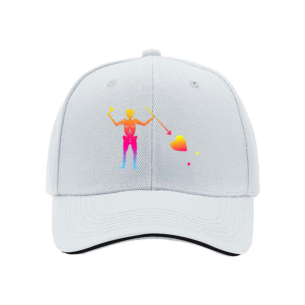 Colorful Cupid Figure Baseball Cap Men's Women's Gift Hat - Image 5