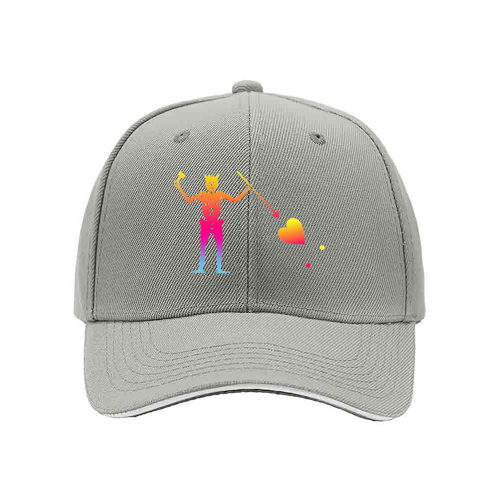 Colorful Cupid Figure Baseball Cap Men's Women's Gift Hat - Image 7