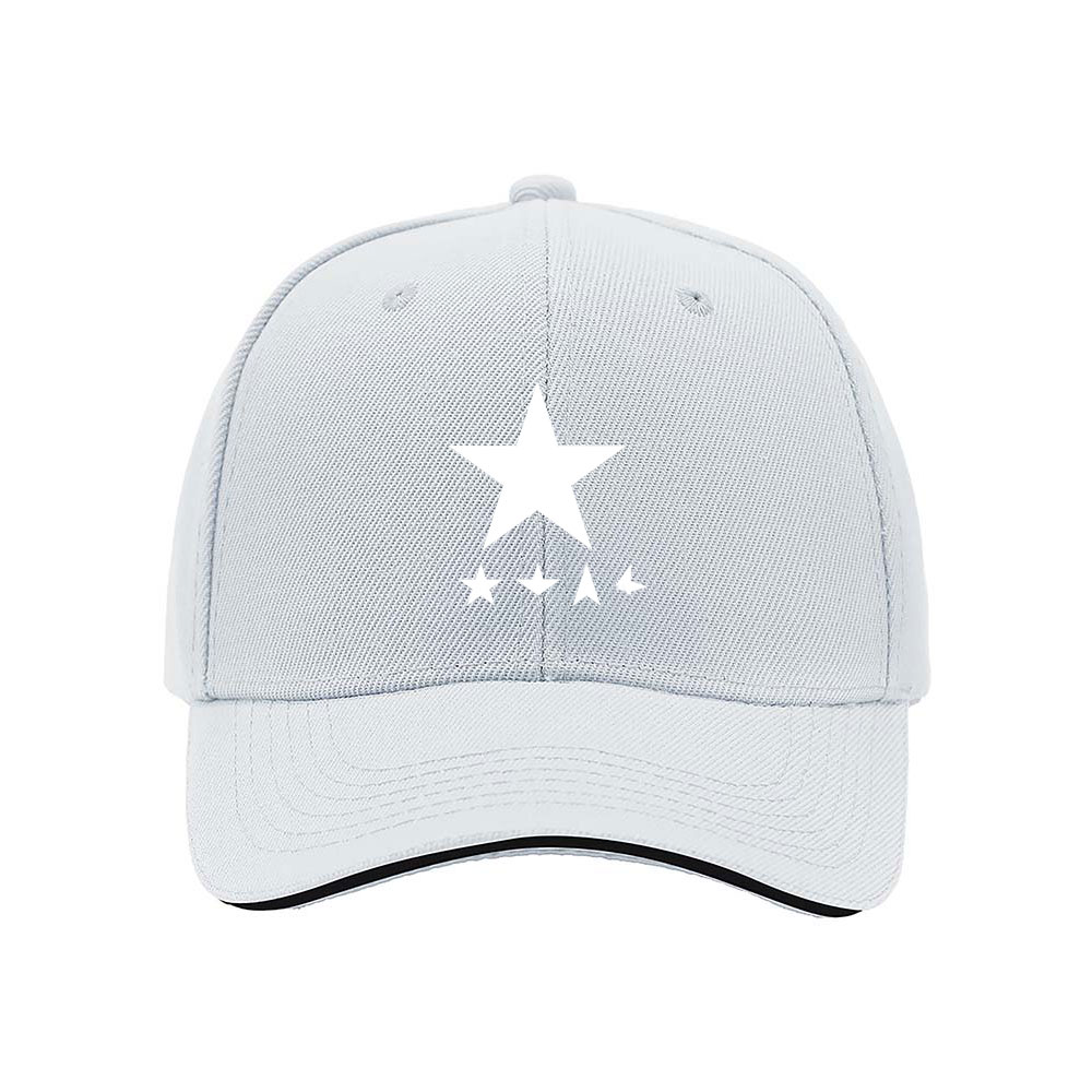 Black Star Print Baseball Cap Men Women Casual Gift Hat - Image 5