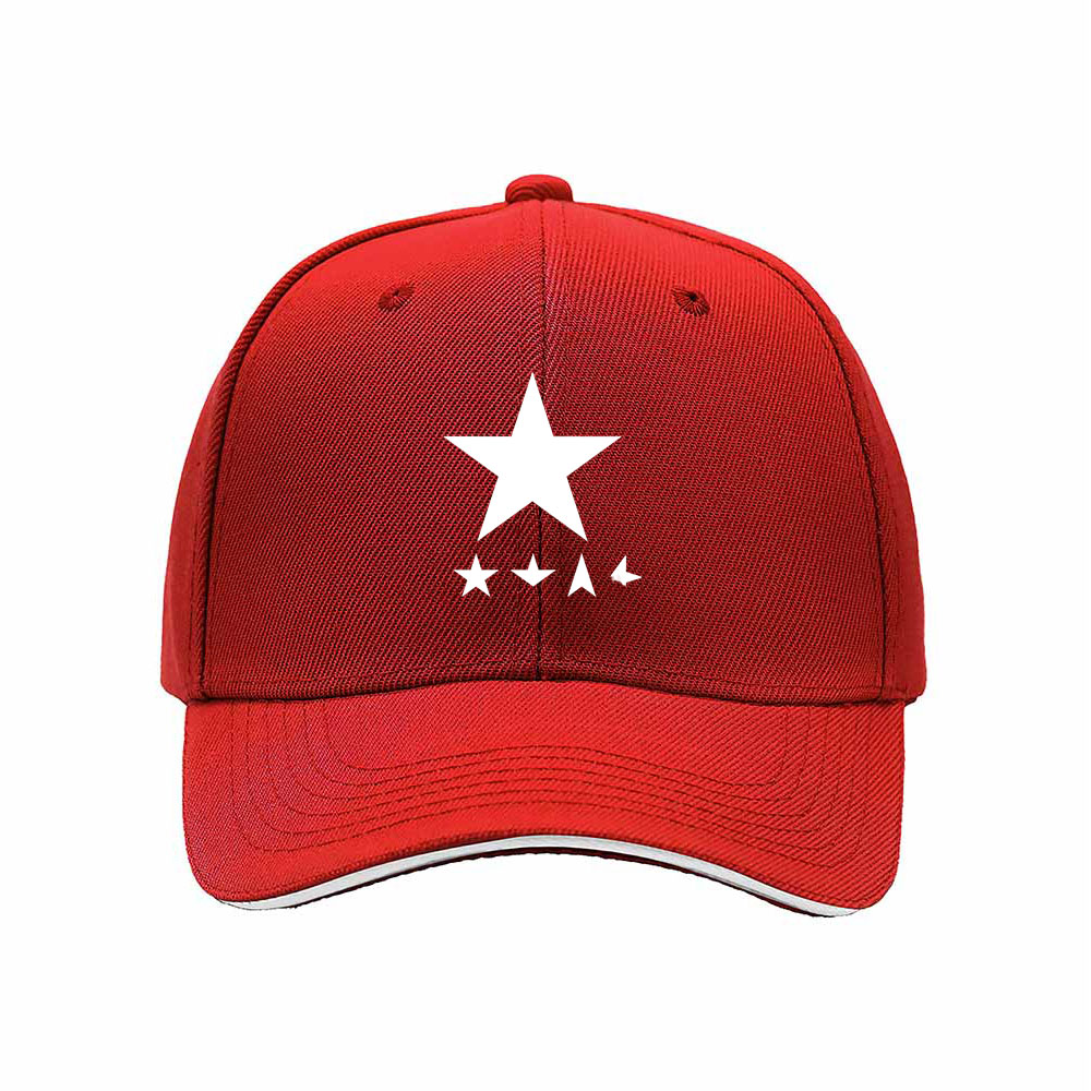 Black Star Print Baseball Cap Men Women Casual Gift Hat - Image 6