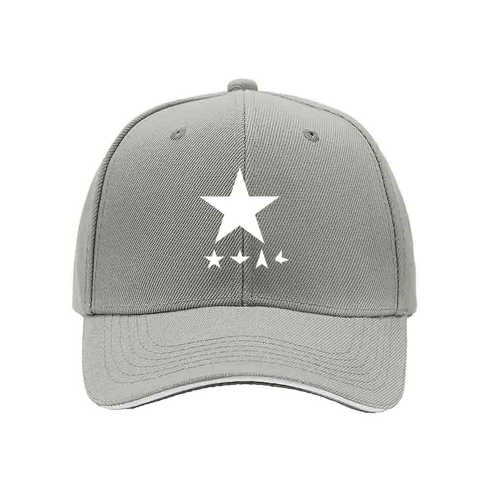Black Star Print Baseball Cap Men Women Casual Gift Hat - Image 7