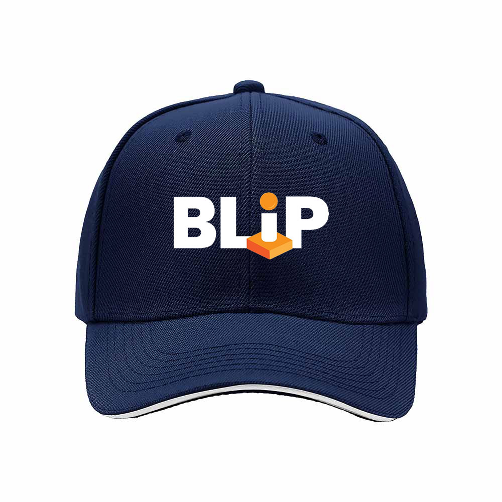 BLIP Logo Baseball Cap Men Women Gift Fashion Hat - Image 2